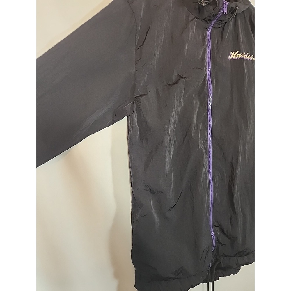 Victoria Secret PINK Washington Huskies Collegiate Windbreaker Jacket Women XS/S - Picture 5 of 13